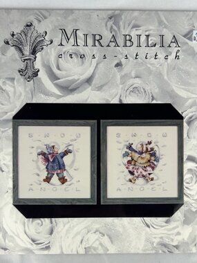 New Mirabilia Cross Stitch Giggles In The Snow Nora Corbett Chart Pattern Only